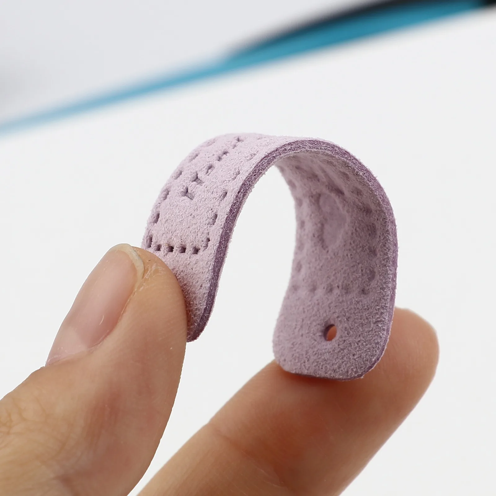 20 ярлыков ручной работы из искусственной кожи с прямоугольным рисунком