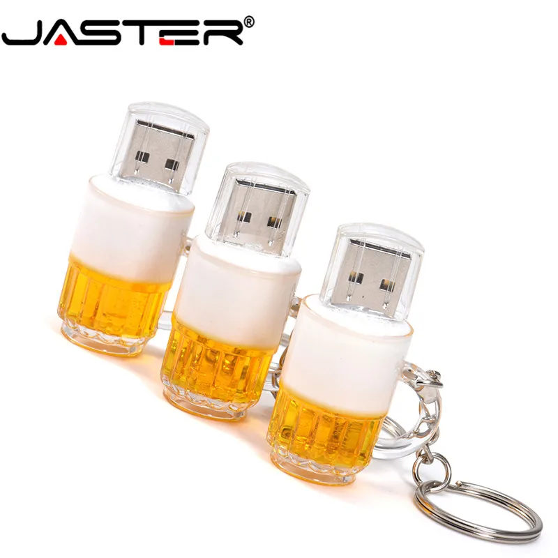 Флеш-накопитель JASTER пластиковая специальная модель пивной кружки флеш-диск usb 2 0 8