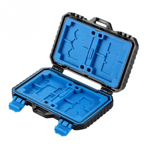 Чехол для карт памяти TFCFSD для камеры, водонепроницаемый футляр для хранения карт до 27 карт для 4CF + 8SD + 9TF + 1 штырь для карт + 1sim + 2Micro SIM + 2 nano-sim