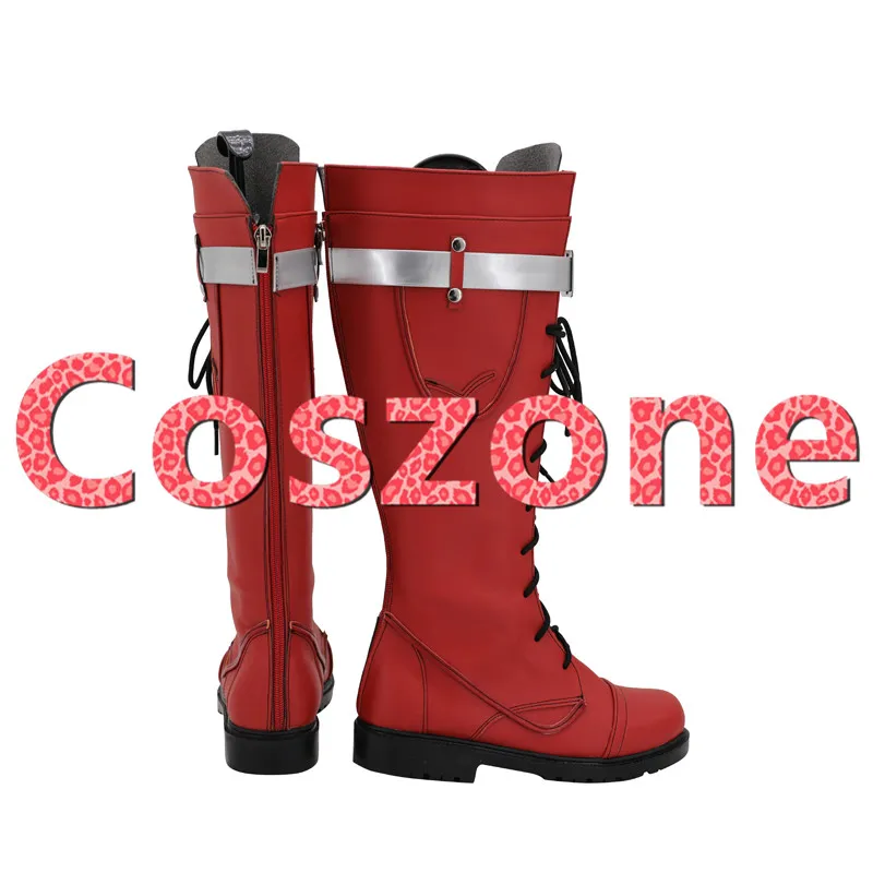 Ботинки для косплея Моя геройская Академия красные ботинки Хэллоуина карнавала