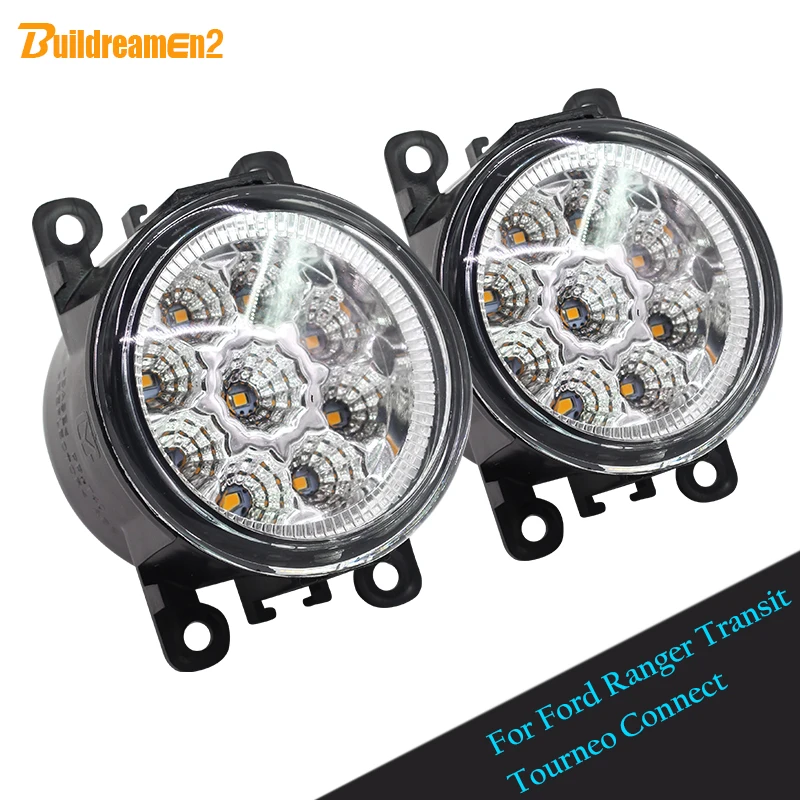 Buildreamen2 H8 H11 автомобильная светодиодная лампа Противотуманные фары DRL дневные