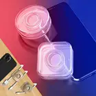 Универсальная Волшебная нано-наклейка, автомобильный держатель телефона без следов, Волшебная нано-наклейка в повседневном стиле, резиновая накладка, настенные наклейки для кухни, Подставка для зарядки