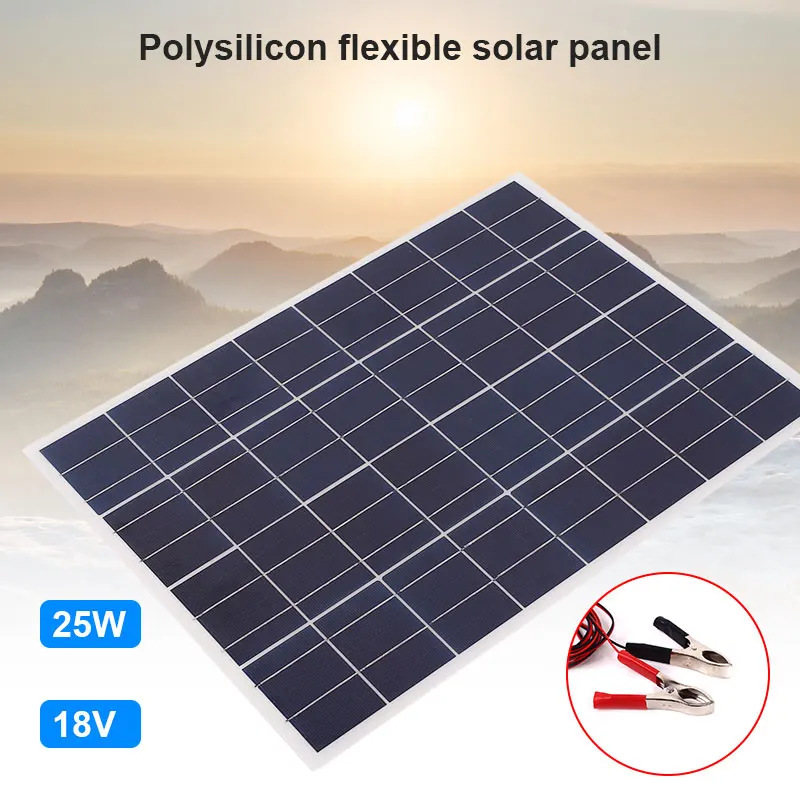 25w 12v поликремниевая солнечная панель | Электроника