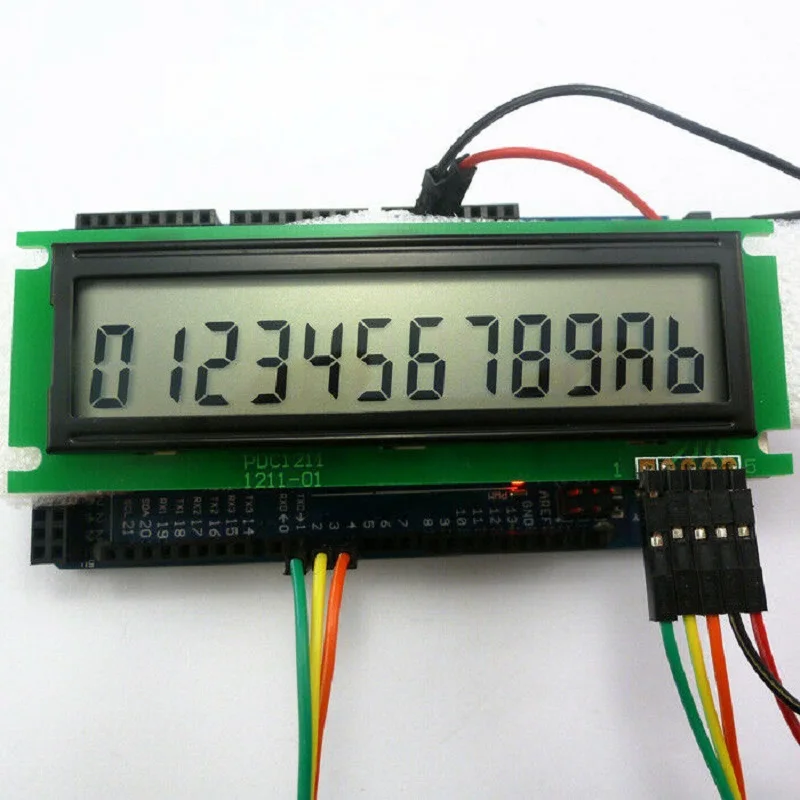 Светодиодный драйвер HT1621 1 шт. 5 в пост. Тока 12 бит 7Seg SPI ЖК-дисплей - купить по