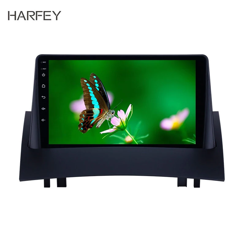 Автомобильная стереосистема Harfey HD 9 &quot Android 8 1 GPS для Renault Megane 2 2004 2005 2008 Navi Radio с