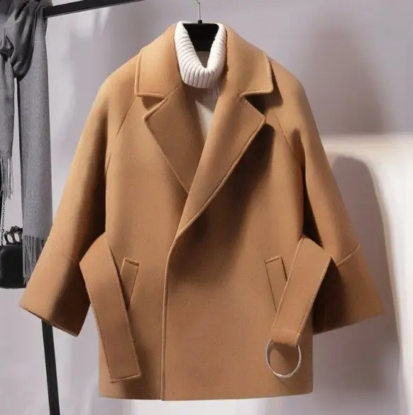 Women's Autumn Winter Hairy Warm Short Thicken Coat Jacket Slim Outwear Coats | Женская одежда