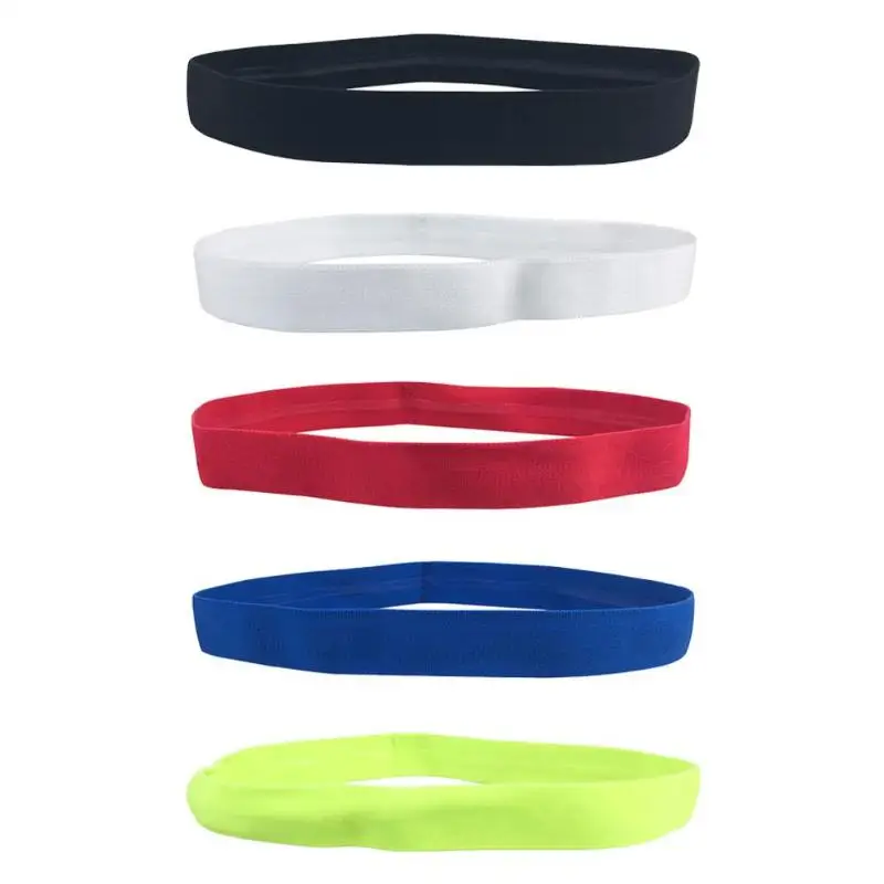 Повязка на голову эластичная впитывающая пот лента силиконовая