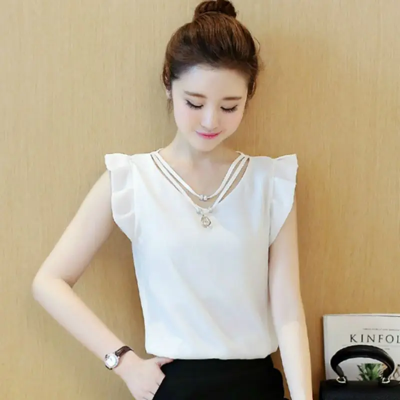 

Blue Summer 2020 short t shirt Women sleeve Top Garment