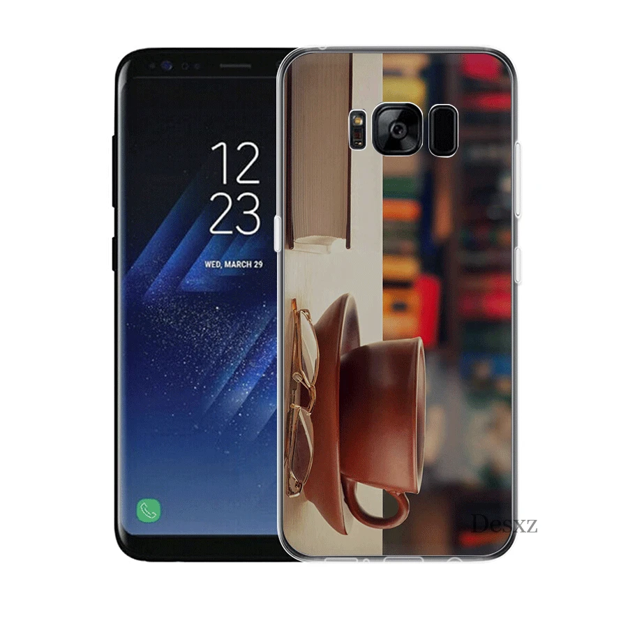 Mobile Phone Case For Samsung A3 A5 A6 A7 A8 A9 A10 A20 A30 A40 A50 A60 Hard Cover Ok But First Coffee Book | Мобильные телефоны и