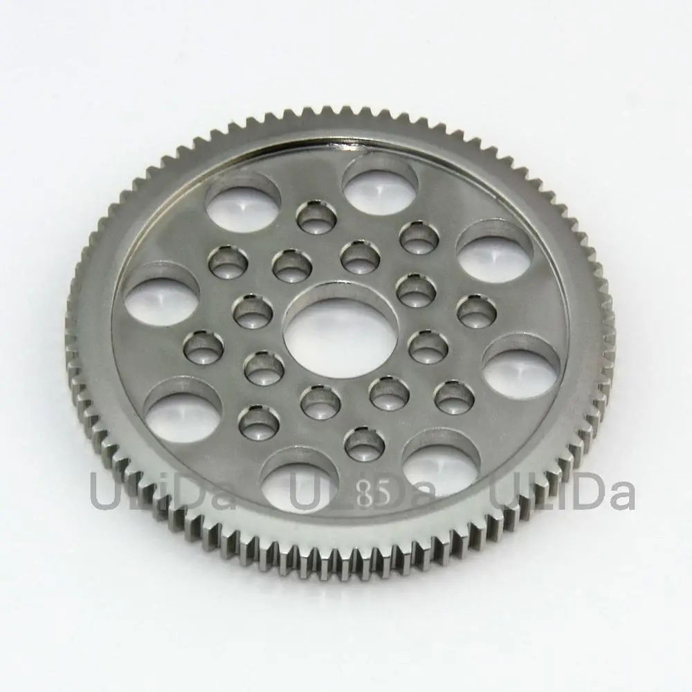 Металл 48P Spur Gear 85T зубья 7075 для 3 гоночных Сакура D3 CS S XI XIS Drift Car | Игрушки и хобби