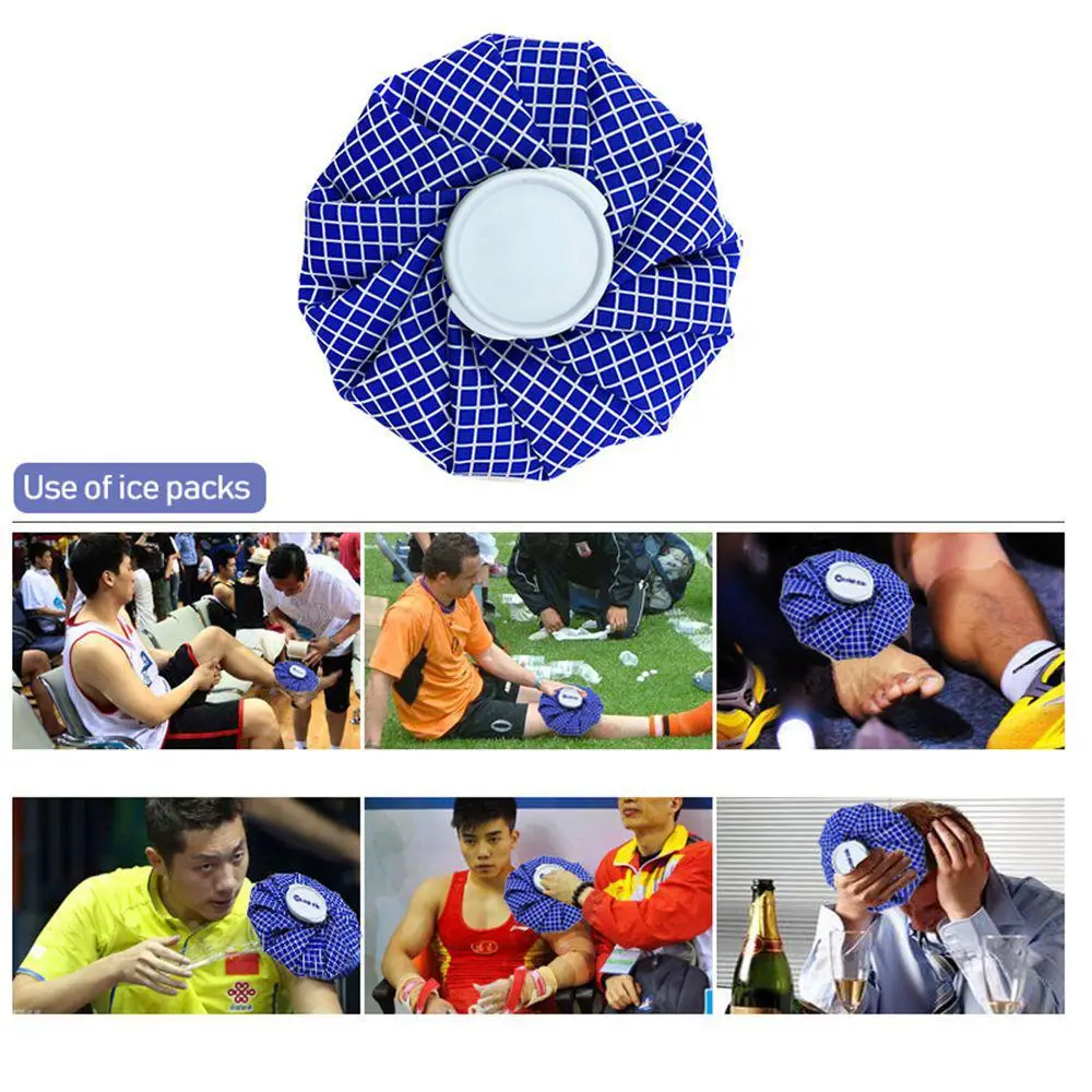 Мешок льда для спортивных травм многоразовый прочный медицинский пакет со льдом