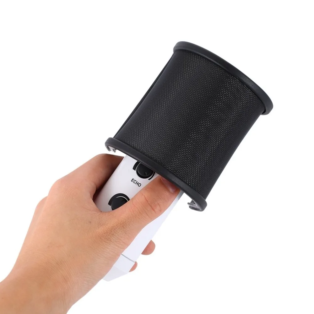 Dual Layer Recording Microphone Filter Mask Metal Mesh Shield Windscreen for Vocal Youtube | Электроника