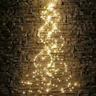 Сказочный светодиодный светильник Водопад, 8 режимов светильник на солнечной батарее, для рождественской елки, для улицы, сада, двора, украшения для вечеринки и свадьбы, 100200 светодиодов