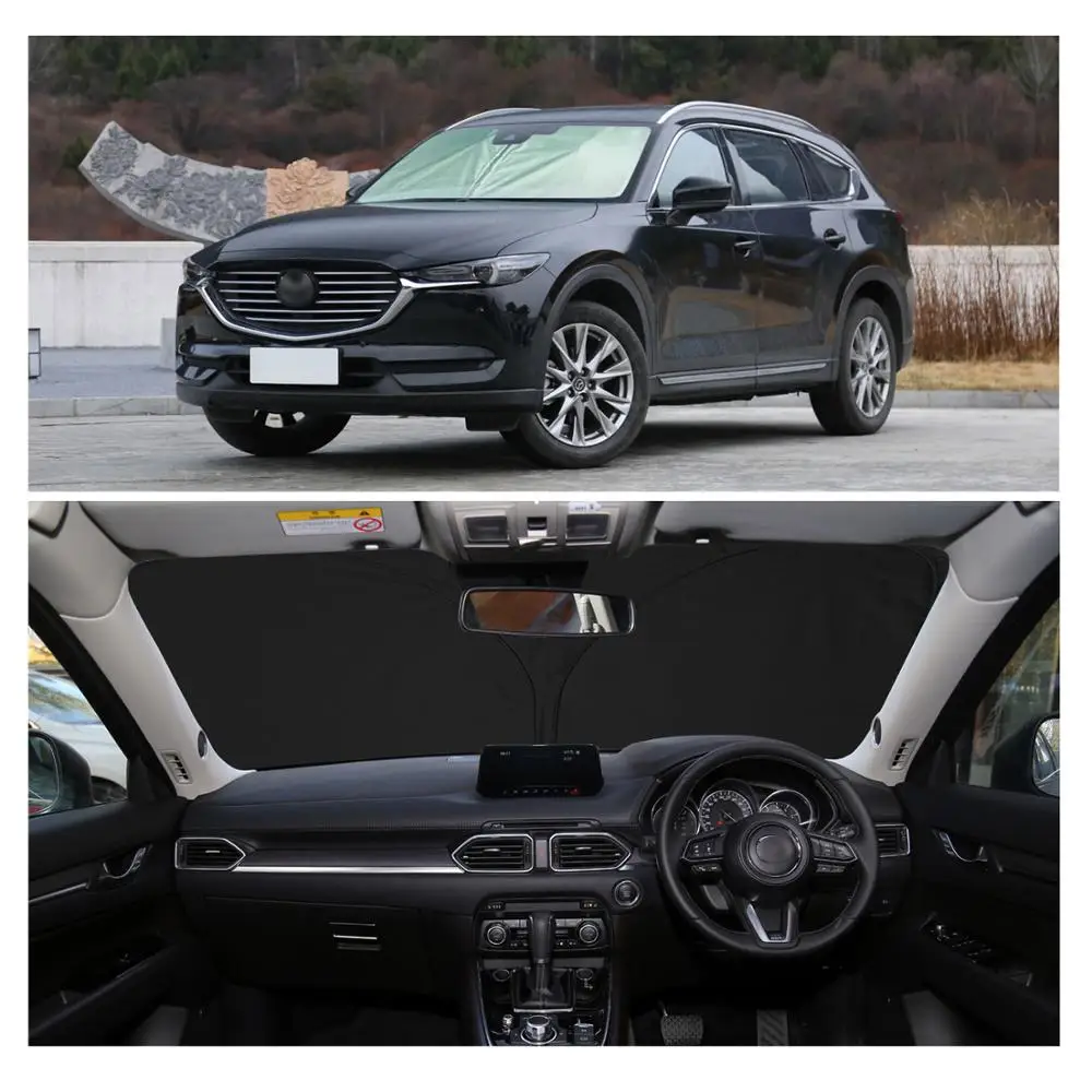 Солнцезащитный козырек LFOTPP для лобового стекла автомобиля CX8 кг 2018 2019 2020|Козырьки