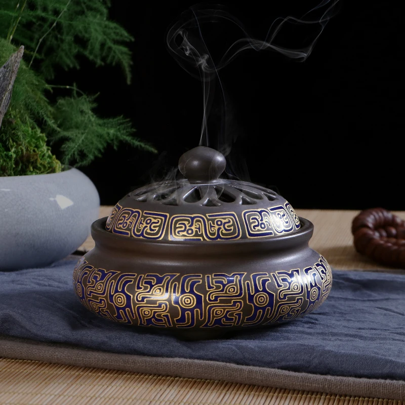 Керамическая горелка для благовоний дома Будды предназначенная обжигания башни