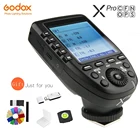 Godox XPro-C XPro-N XPro-S XPro-O XPro-F XPro-P TTL передатчик 2,4G HSS Flash Trigger для Canon Nikon Sony Olympus Fuji Pentax