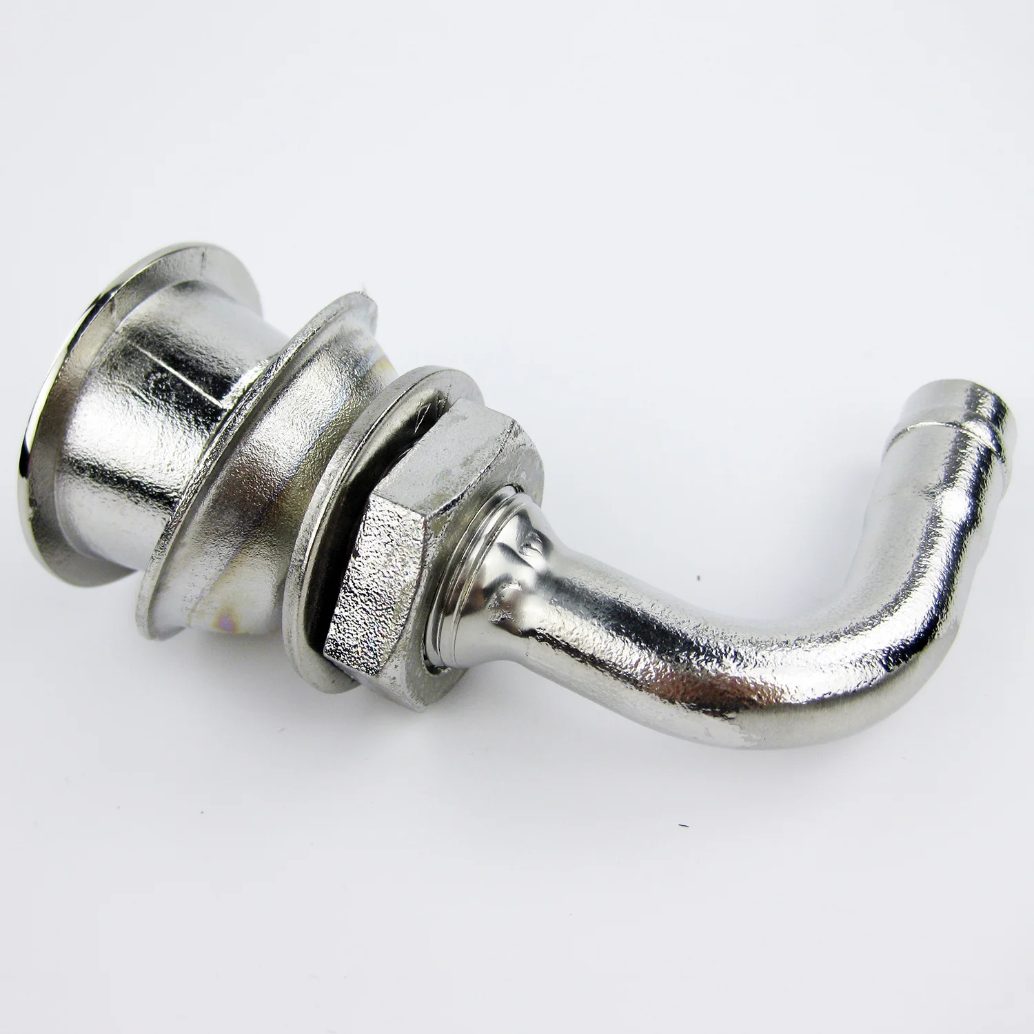 

316 Stainless Steel Marine Fuel Vent / Universal 90 Degree Boat Flush Mount Fuel Gas Tank Vent for 5/8" Hose