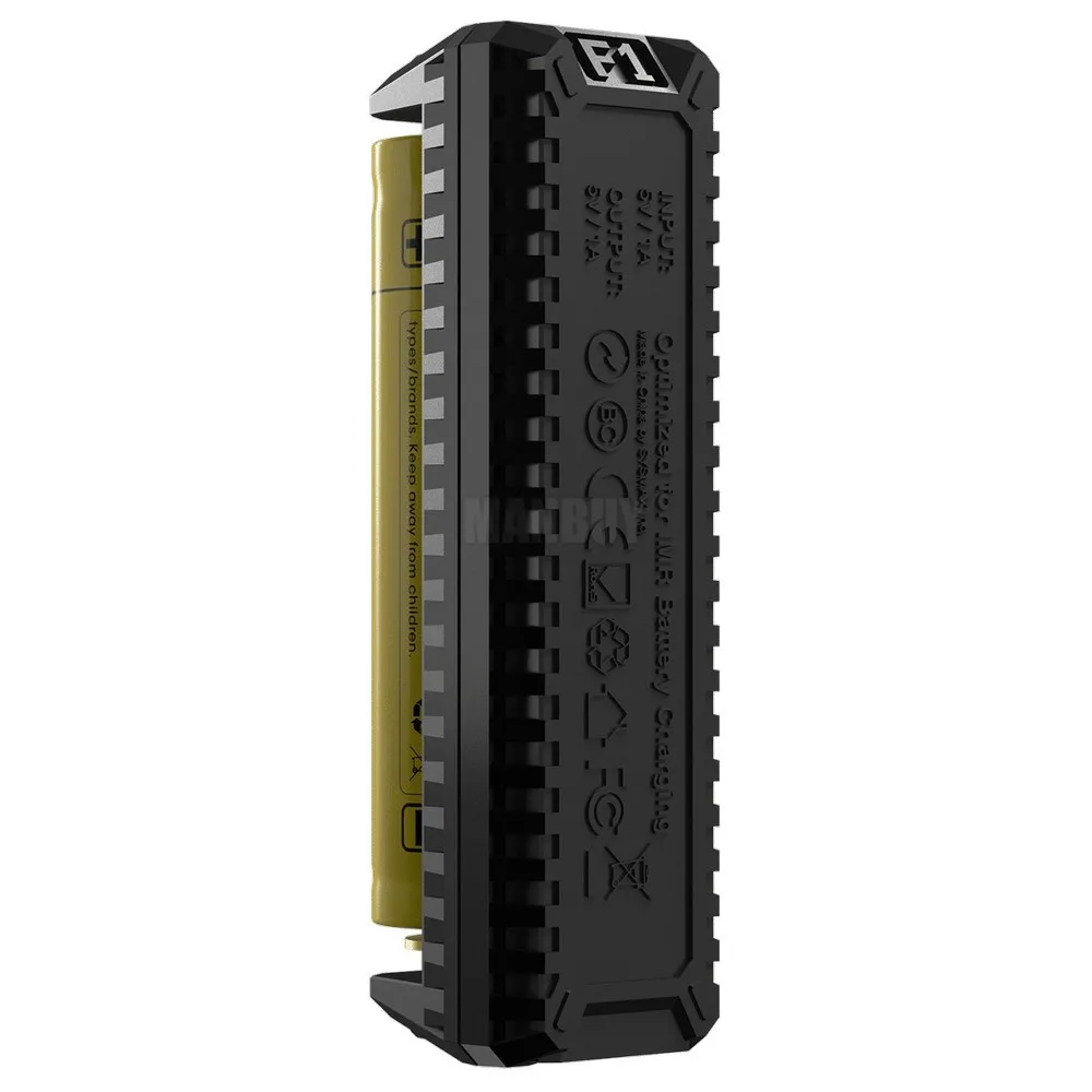 NITECORE F1 FlexBank Smart Li-Ion IMR оригинальный внешний аккумулятор зарядное устройство USB для