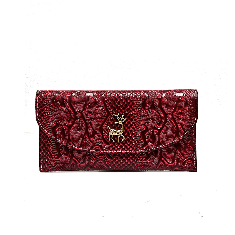 

NEW Fashion Women's Wallet Female long Wallets Hollow Leave Pouch Handbag for Women Coin Leather Purses Card holder Carteira