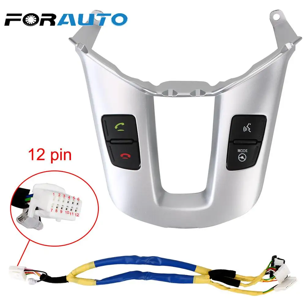 

Steering Wheel Audio Cruise Control Buttons Switch And Bluetooth Panel Bluetooth Phone Control Button For Kia Sportage SL