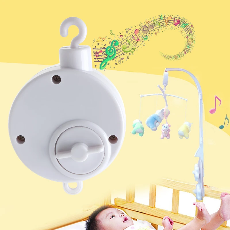 

Baby Infant Rotary Mobile Crib Bed Clockwork Movement Music Box Kids Develop Toy