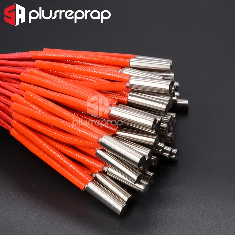 V5/V6/V6Volcano J head Hotend нагревательный алюминиевый блок + термистор с 2 контактами