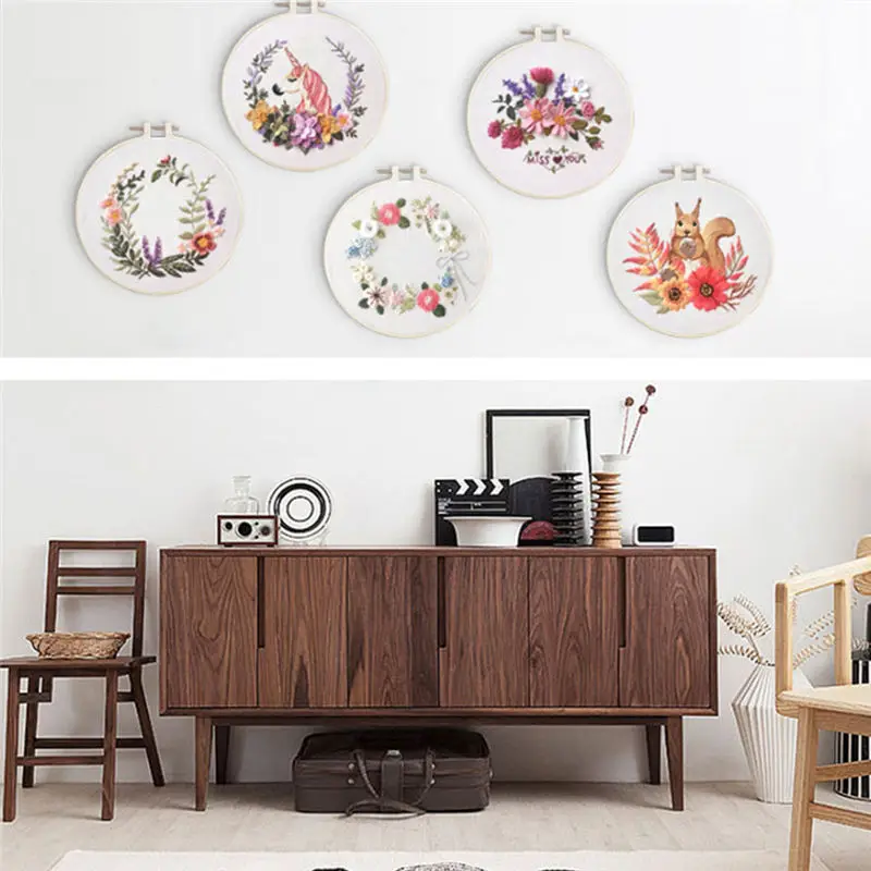 Креативная Европейская вышивка Набор для творчества начинающих полуфабрикаты