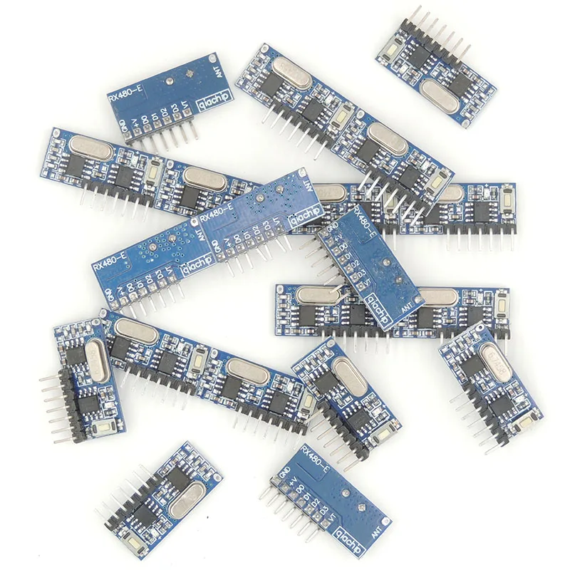 Супергетеродинный радиочастотный приемник и модуль передатчика 433 мгц с