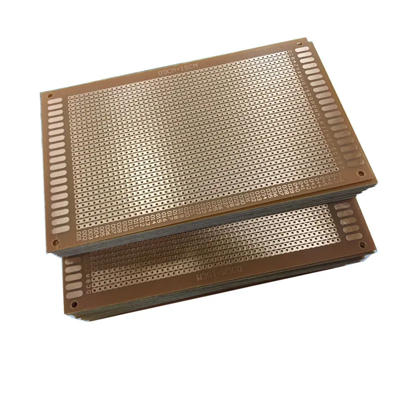 2 шт. DIY печатная плата для прототипа с подключенными линиями универсальная