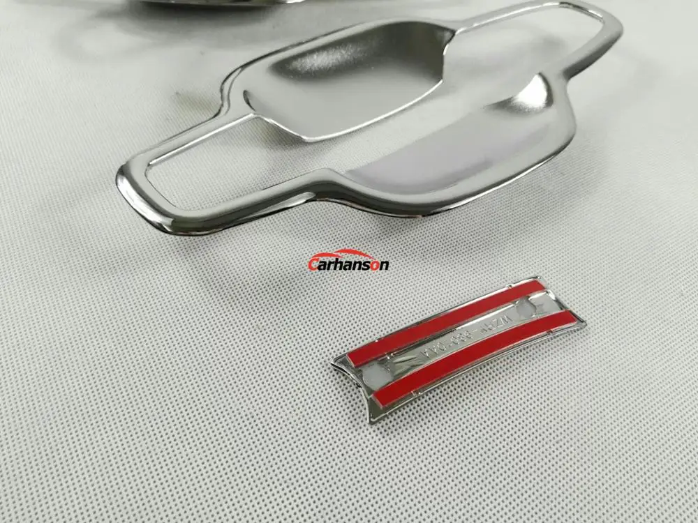 Автомобильные аксессуары для Geely Atlas 2018 2020 Abs Хромированная ручка чаши скребок