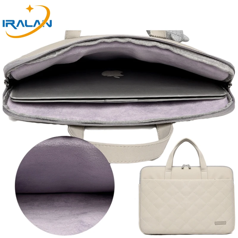 

Handbag 14 15 15.6 Laptop Bag For Macbook Air 13 Pro 16 Case 2020 HUAWEI Xiaomi Dell Shockproof Bag Women Men Business Briefcase