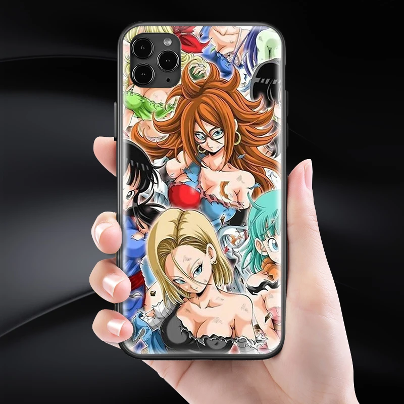 Чехлы из закаленного стекла для iPhone SE 6 6s 7 8 plus X XR XS 11 12 mini Pro Max|Бамперы| |