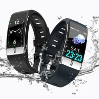 zmakslle e66 smart ecg temperature measurement heart rate blood pressure oxygen wristband health fitness bracelet smart band