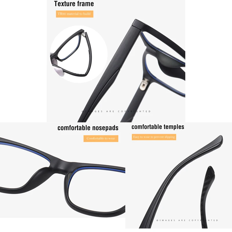 Детские очки с защитой от синего света оправа для очков TR90 гибкие мягкие