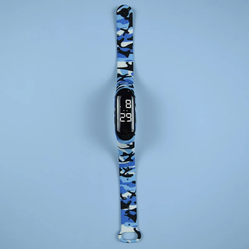 Часы детские спортивные электронные модные светодиодные цифровые наручные