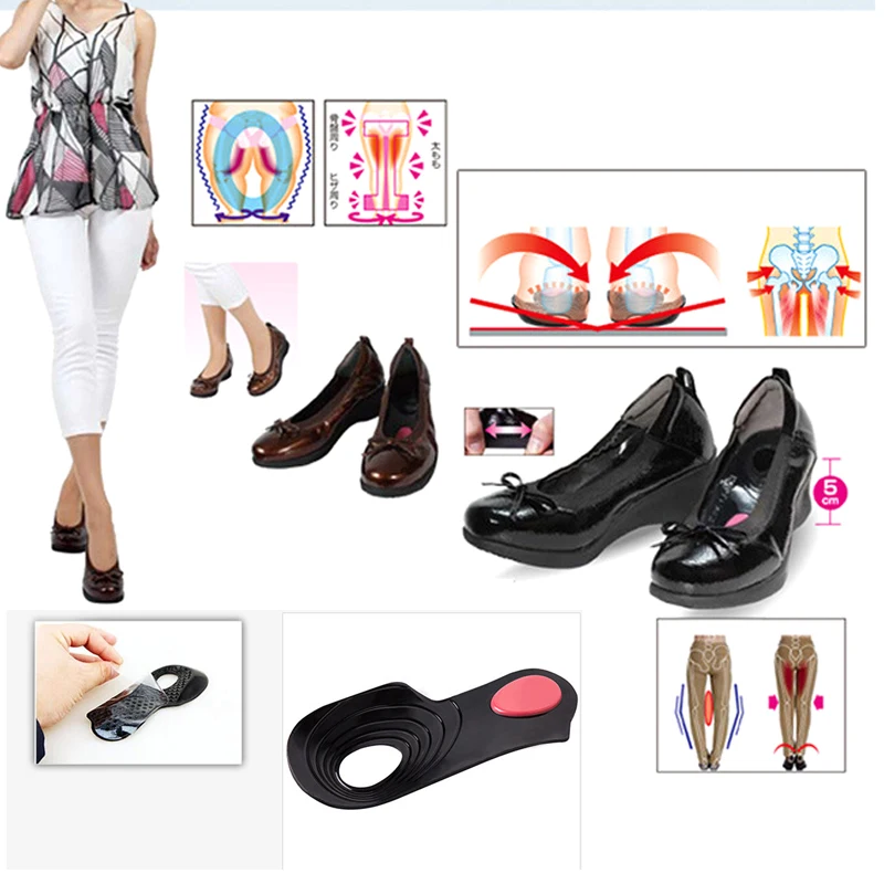 Ортопедические стельки O/X коррекция плоскостопия и искривления ног поддержка