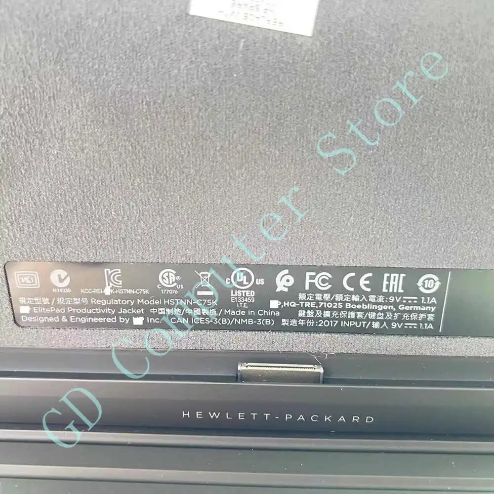 Новая Оригинальная док-станция для HP ElitePad 900 G1 1000 G2 базовая клавиатура HSTNN-C75K 724301-001