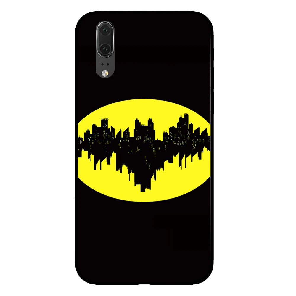4 Бэтмен Супермен для Dc comic черный чехол для телефона huawei P30 P20 mate 10 20 Pro Lite Nova 3 4 3i чехол - Цвет: 4