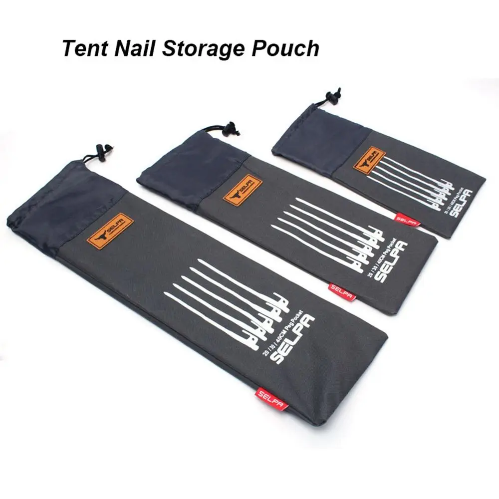 

Accessories Outdoor Travelling Supplies Camping Hiking Bundle Pocket Nail/Pegs Cover Case Tent Pegs Bag Storage Pouch