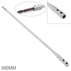 Удлинитель для дрели, шатун из легированной стали 300 мм, быстросменный инструмент для сверления с шестигранным хвостовиком и маленьким гаечным ключом