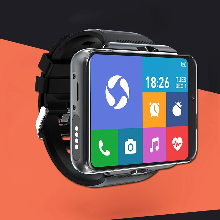 

LOKMAT APPLLP Max Smart Watch 4GB+64GB 2.88inch Detachable Big Screen 5.0MP+13MP Dual Camera WIFI GPS Android 9.0 4G Watch Phone