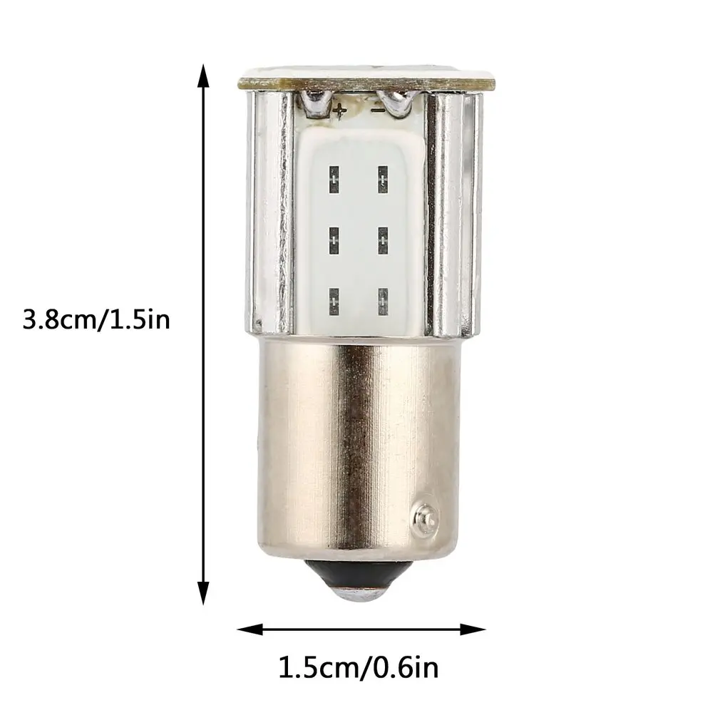 

5W 1156 Bay15s 4 led Taillight Bulb 12v Guided Directional Signal COB Universal Reversing Lights Turn Signal Lights HOT