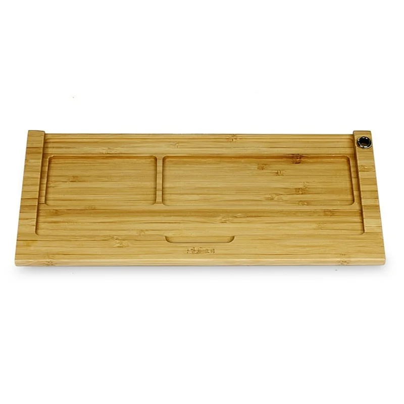 

High Quality SAMDI Keyboard Stand Bamboo Keyboard Tray Dock Holder for Apple for IMac Keyboard Stand Holder Keyboard Tray New