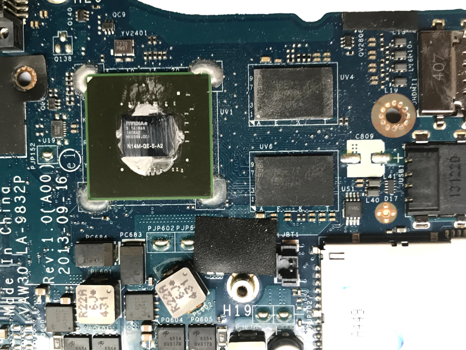 High quality CN-0NR2XX For Dell Latitude E5440 Laptop Motherboard VAW30 LA-9832P SR1EA I7-4600U DDR3L 100% well work | Компьютеры и