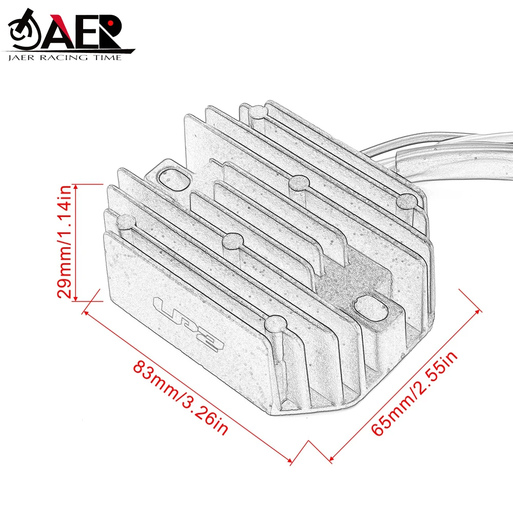 Регулятор напряжения мотоцикла JAER для Suzuki DR125 DR125SE 1994 2002 DR200 DR200SE 1996 2013| |