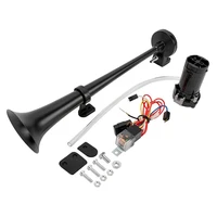 150db car horn super loud 12v single trumpet air horn compressor kit for car truck boat train horn hooter for auto sound signal