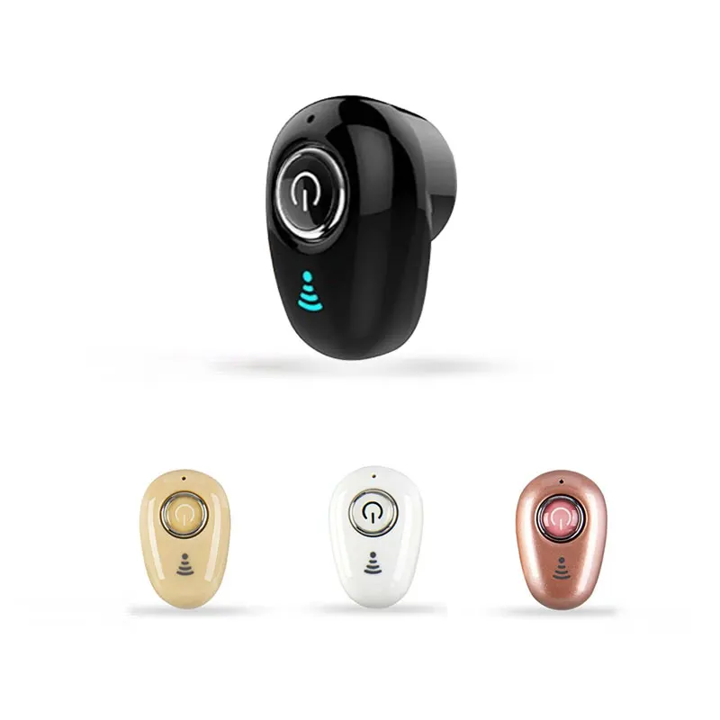 Беспроводные миниатюрные Bluetooth наушники S650 невидимые вкладыши гарнитура с