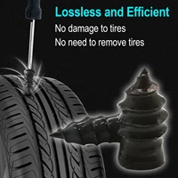 10pcs vacuum tyre repair nail for wheel trucks motorcycle scooter bike tire puncture repair tubeless rubber nails