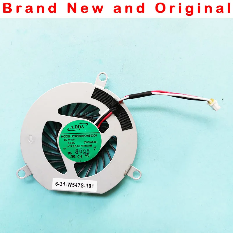 Новый оригинальный охлаждающий вентилятор кулер для процессора ADDA AY05305HX080300 00cw548 6