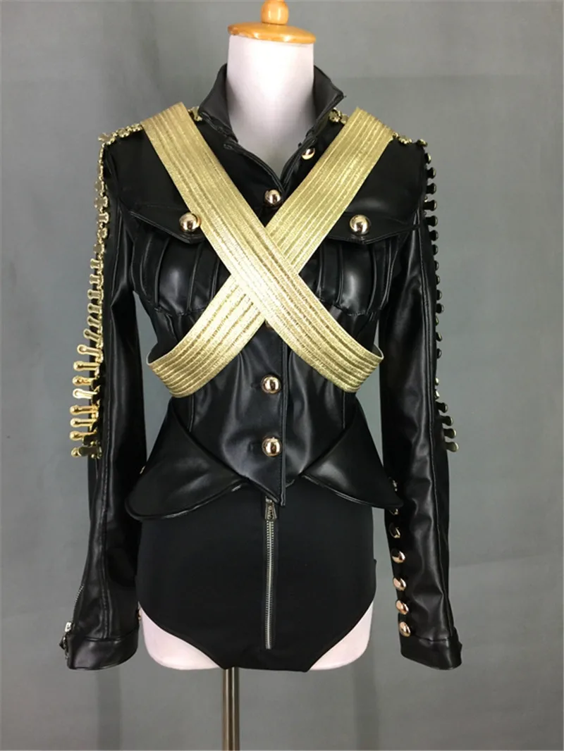 Женская певица Roupa Feminina голографический трико для танцевальной гимнастики